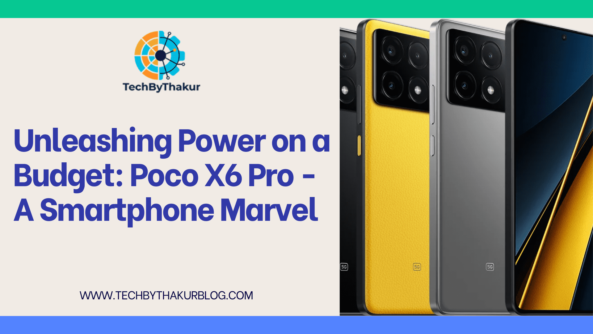 Poco X6 phone